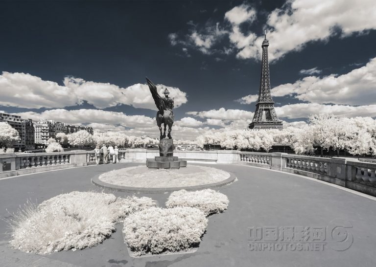 红外摄影下的巴黎，你看不见的风采！