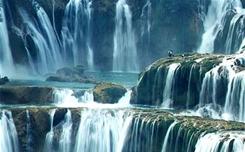 亚洲第一大跨国瀑布德天瀑布